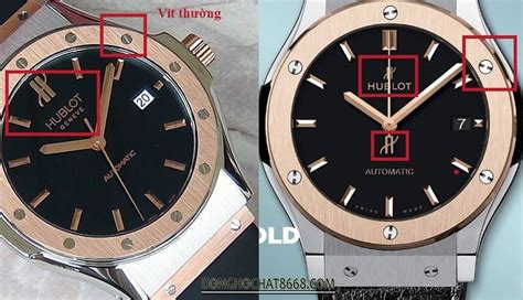 phân biệt đồng hồ hublot thật giả